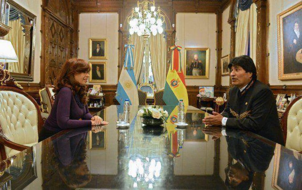 Antes de viajar a Cuba para la misa del Papa, Cristina recibir�a a Evo Morales