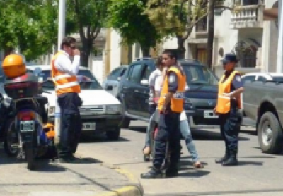 Operativo de tr�nsito: 22 actas de infracci�n