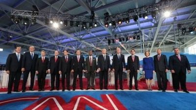 Todos contra Trump: el magnate soport� duros golpes en el debate republicano