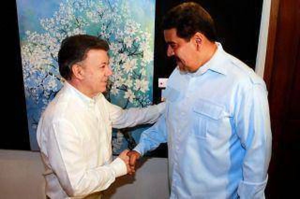 Santos y Maduro se reunirn el lunes en Quito, en presencia de Correa y Vzquez