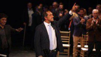 Scioli se reencontr� con la Ciudad