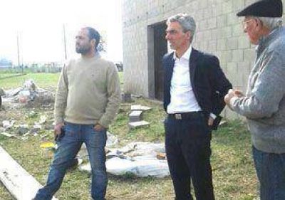 El intendente Mario Meoni recorri� el Parque Industrial