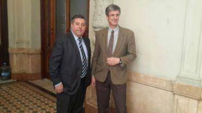 Ongarato se reuni� con De Angelis y Cimadevilla