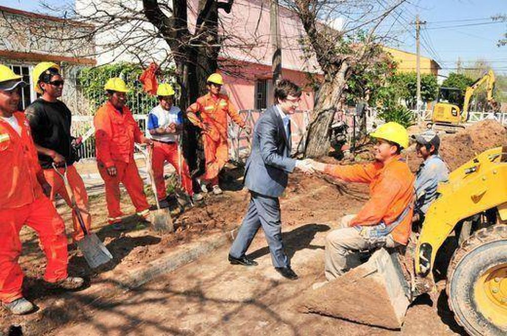 Ghi recorri� obras y un nuevo espacio verde en Mor�n norte