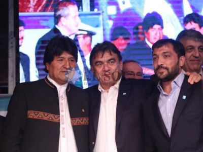 La UNQ dio el doctorado Honoris Causa a Evo Morales