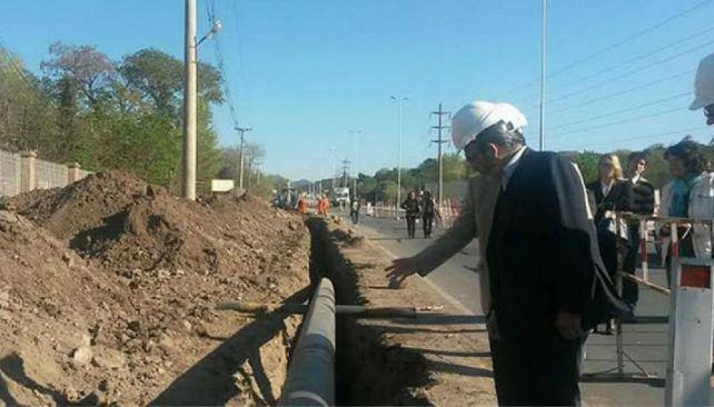 El gasoducto a R�o Ceballos estar� finalizado a fin de a�o