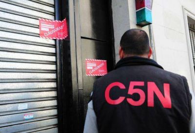 Tras la pol�mica, el gobierno porte�o levant� la clausura a C5N