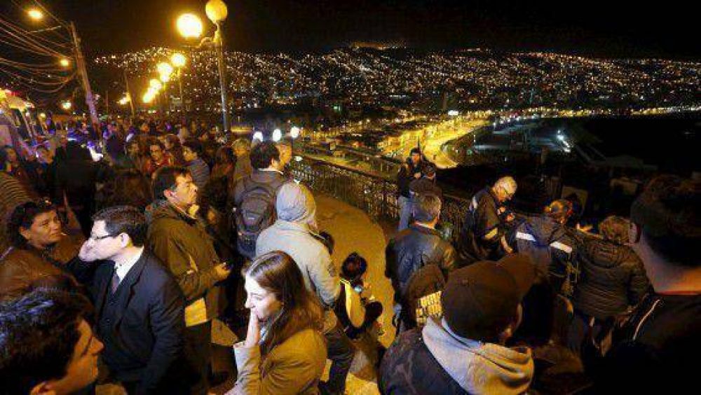 P�nico en Chile por intensa r�plica