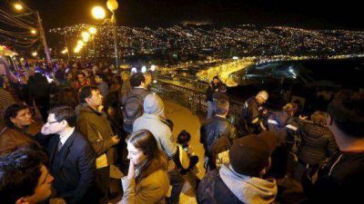 P�nico en Chile por intensa r�plica