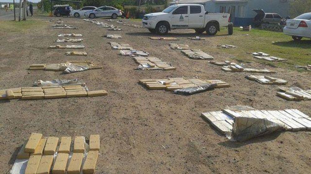 Secuestraron otro cargamento de droga que entraba a Entre R�os