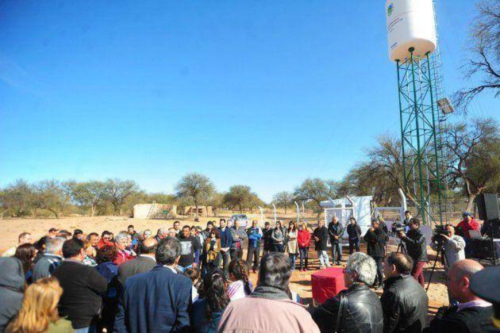 El agua, motor de progreso para parajes puntanos