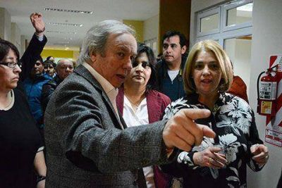 Peralta inaugur� el Colegio Secundario 46