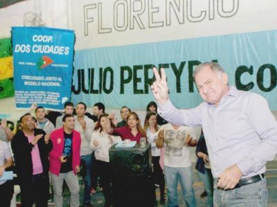 La juventud con el Intendente