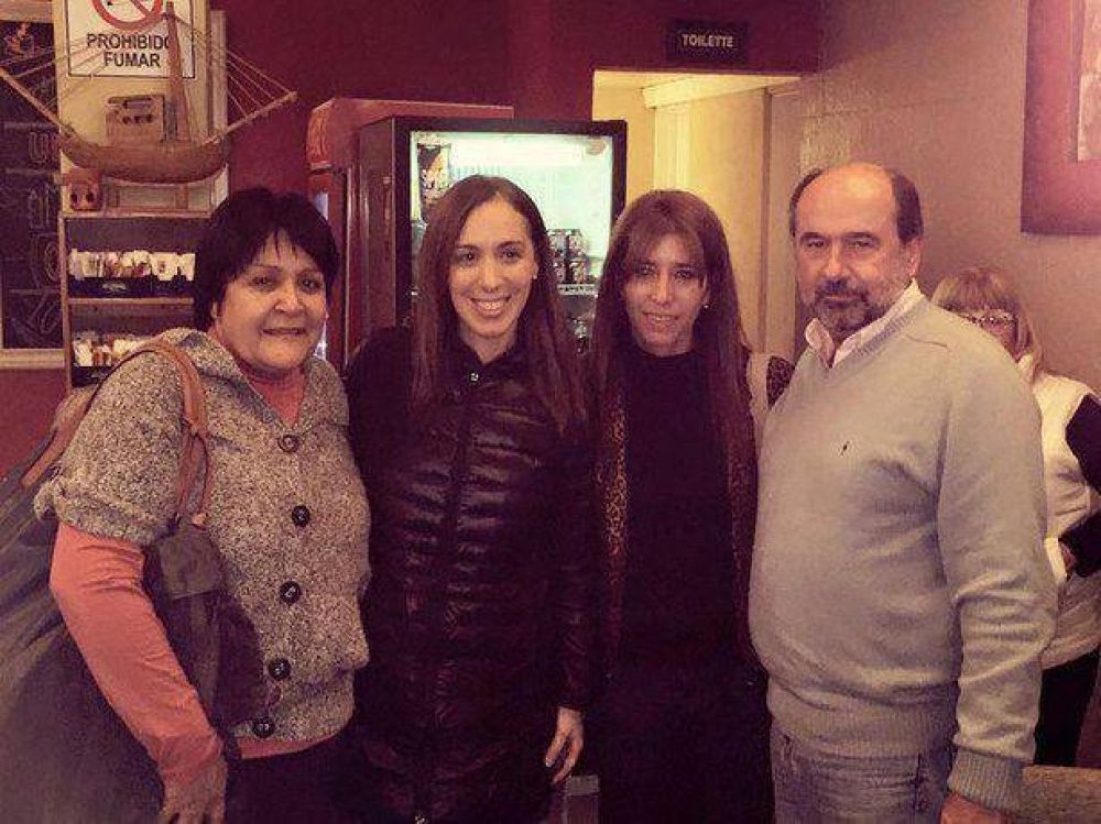Camino a las generales de octubre: Martnez Salas con Mara Eugenia Vidal