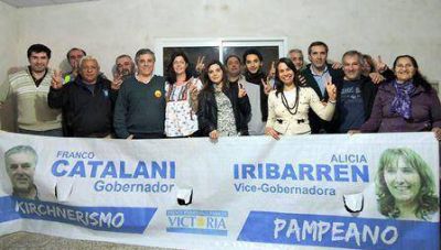 Acto, almuerzo y obras en Ataliva Roca