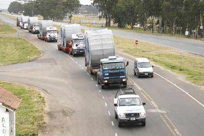 Lleg� el cable para millonaria obra el�ctrica