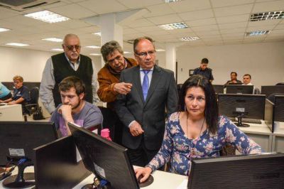 Avanza la ampliaci�n y renovaci�n del centro de monitoreo en Ituzaing�