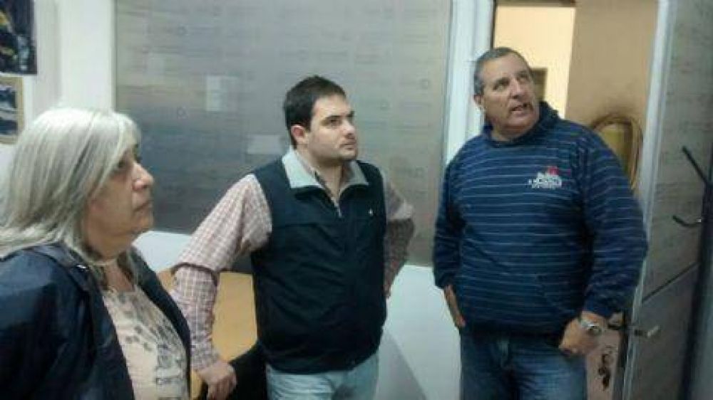 Autoridades locales visitaron central de alerta temprana en San Antonio de Areco