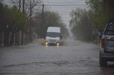 Muchos inconvenientes en la ciudad por las lluvias