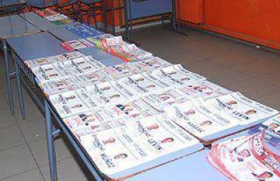 La Justicia Electoral oficializ� las listas de candidatos