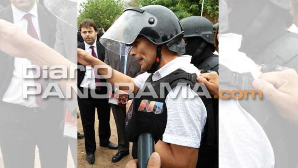 Realizan la reconstrucci�n por el asesinato de V�ctor Ledesma en el barrio San Javier