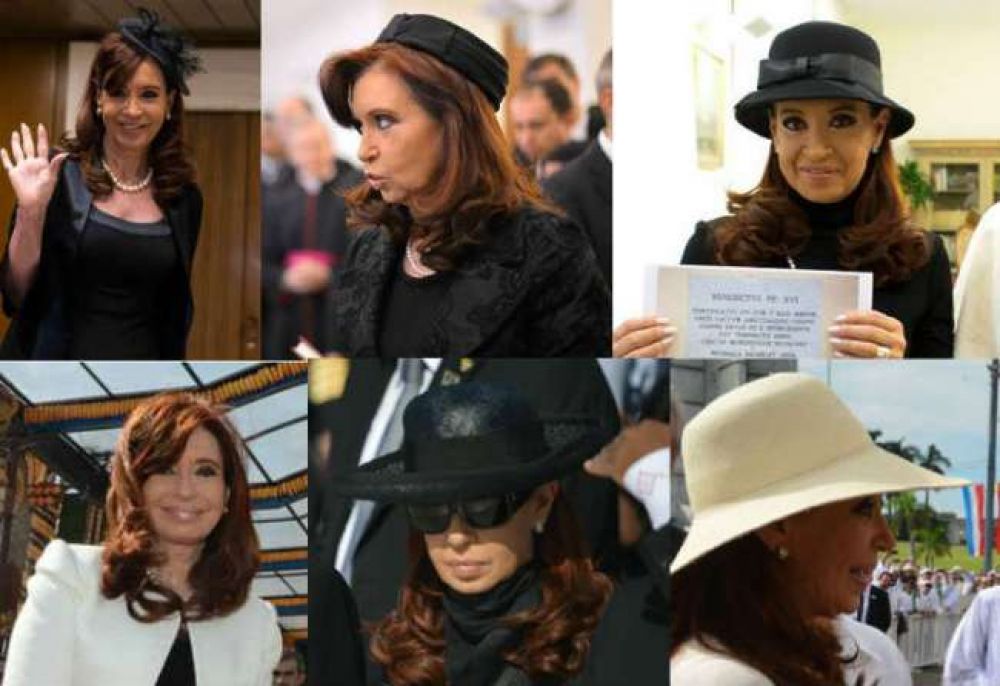 Los looks papales de Cristina