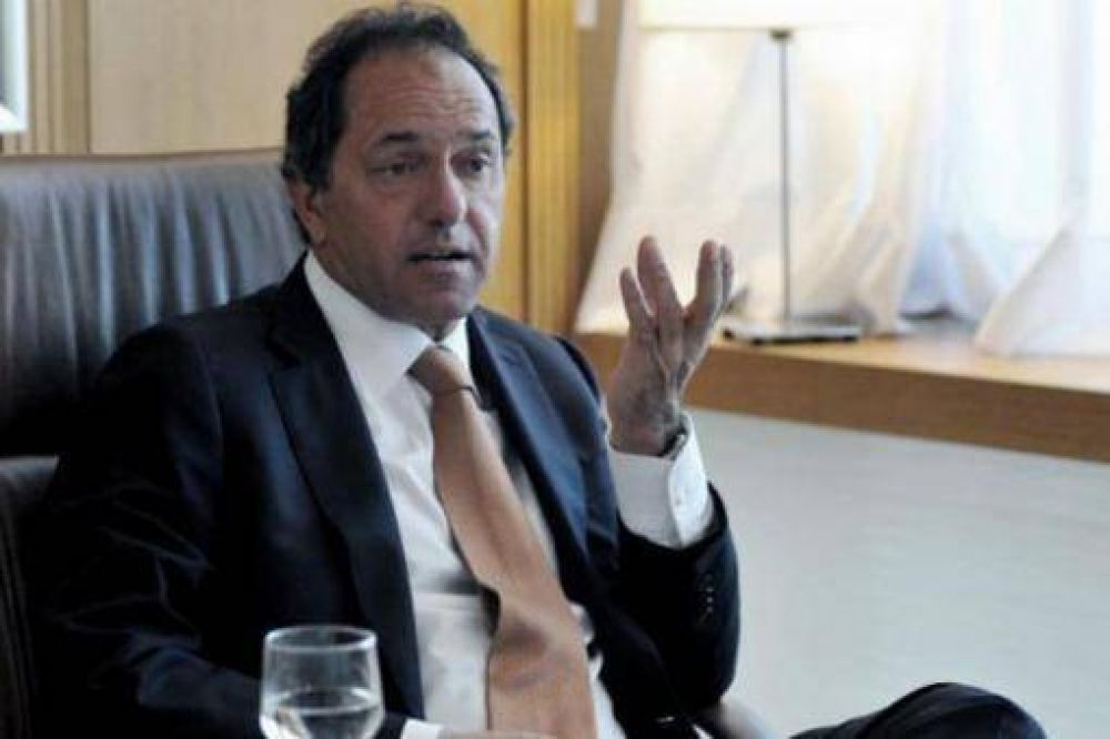 Scioli adelant� que de ser electo habr� m�s de un gobernador en su gabinete