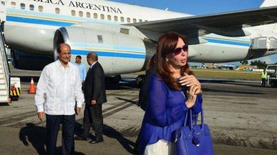 La Presidente viaja a Misiones