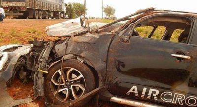Un muerto y dos heridos graves tras vuelco en la 14