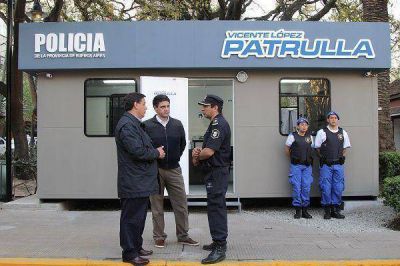 Jorge Macri inaugur� el cuarto Destacamento Policial en Olivos