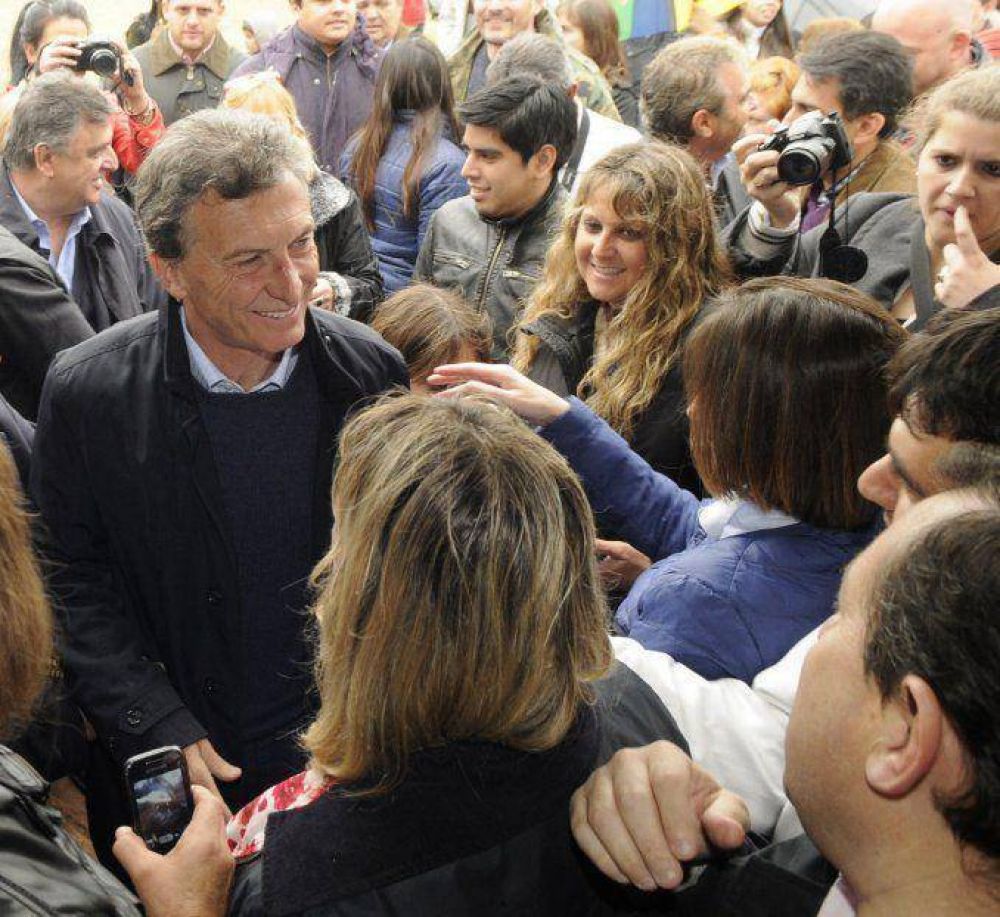 Macri, contra Scioli: 