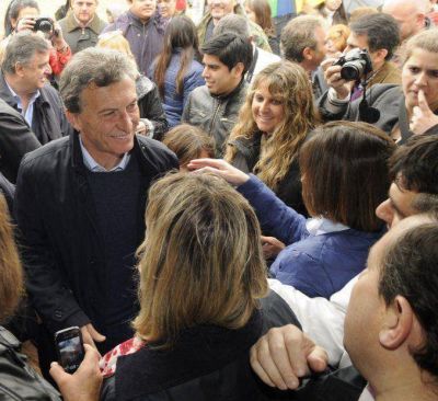 Macri, contra Scioli: 