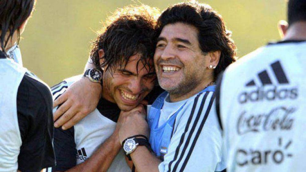 Diego Maradona salud a Ezequiel Ham, respald a Carlos Tevez y carg contra 