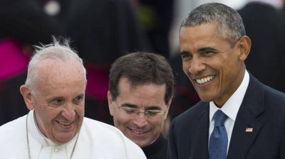 Obama pone Estados Unidos a los pies de Francisco
