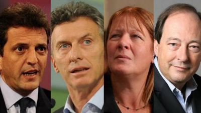 Macri, Massa y Stolbizer desafiaron al candidato K