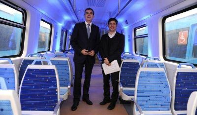 Presentan los nuevos trenes para el Roca