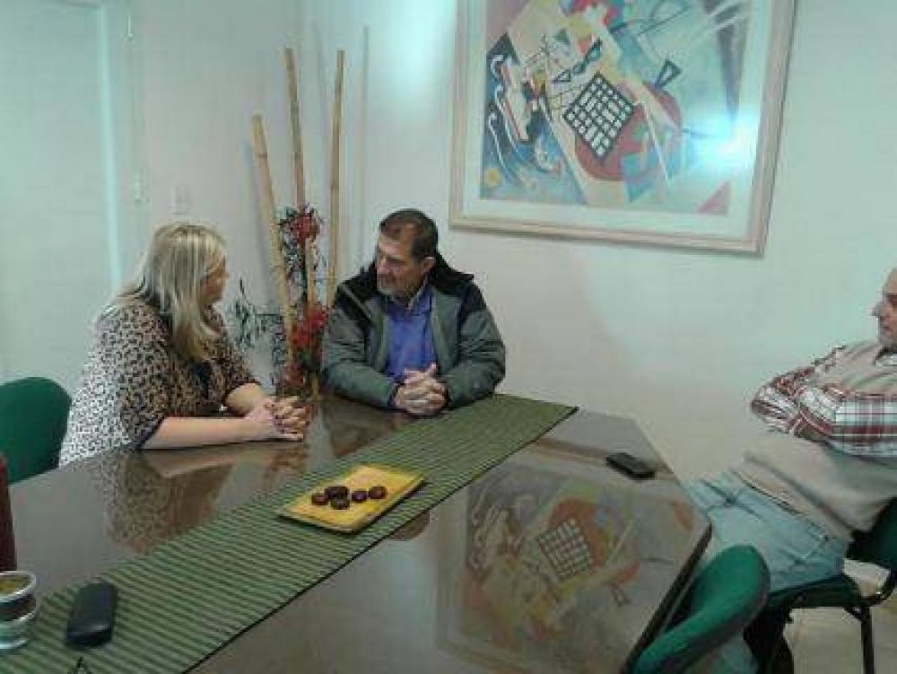 Foulkes se reuni� con Pocai en el Concejo Deliberante