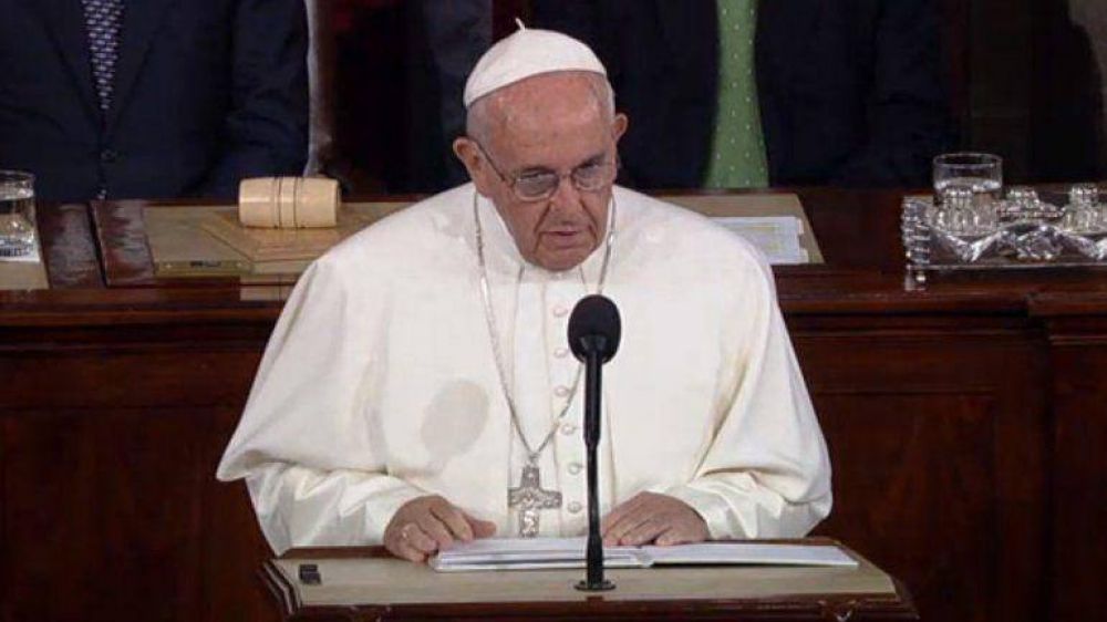 El papa Francisco en el Capitolio: 