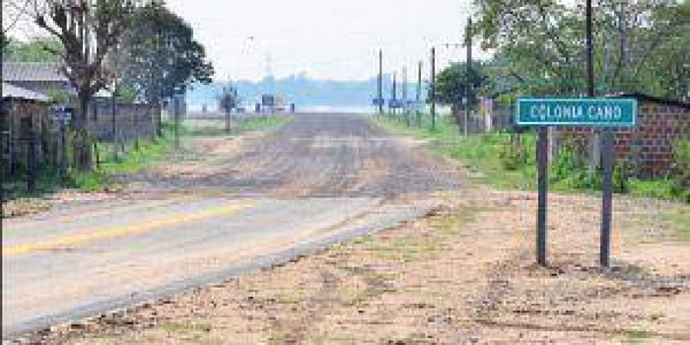 Inauguran pavimento de la ruta 9 entre las localidades Mansilla-Cano