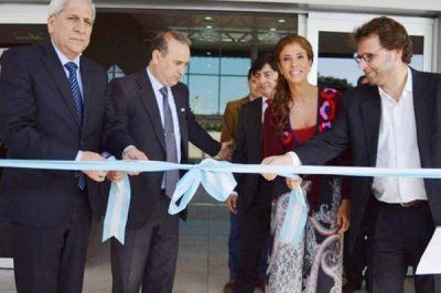 La gobernadora habilit� la terminal de �mnibus de Fr�as y un jard�n