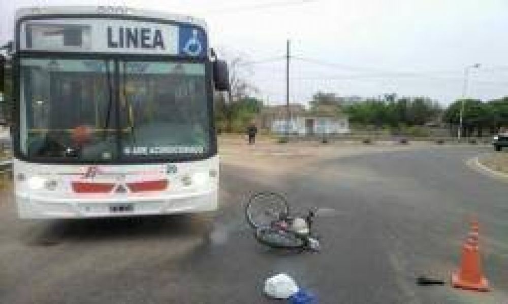 Falleci� el canillita atropellado por un colectivo urbano