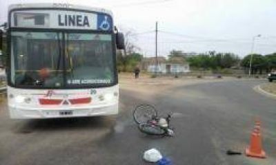 Falleci� el canillita atropellado por un colectivo urbano
