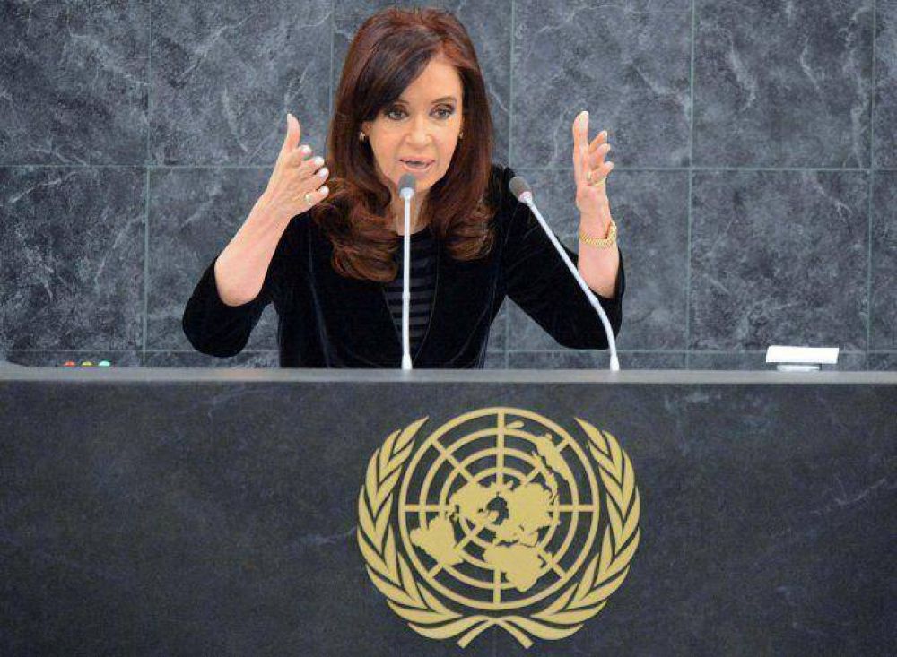 Cristina viaja este viernes a Nueva York para participar de la 70 Asamblea de la ONU