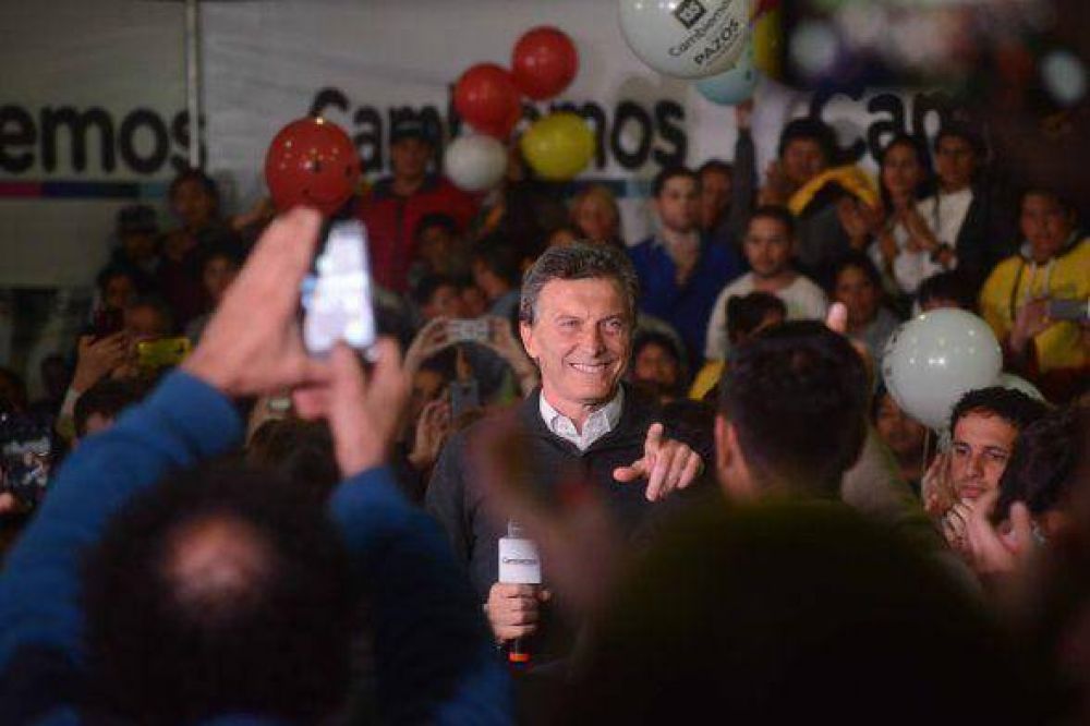 Macri visit San Fernando con Vidal y apoyo a Campbell