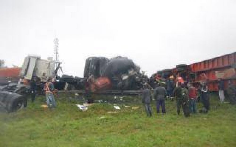 Accidente en Ruta 9: Levantaron el corte en Campana