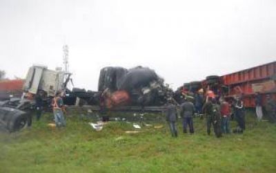 Accidente en Ruta 9: Levantaron el corte en Campana