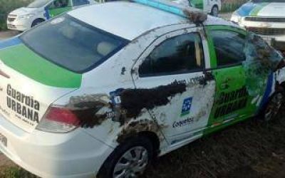 Pol�mica por el vuelco de un veh�culo municipal