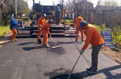Lomas tiene 98 nuevas cuadras asfaltadas y abiertas al tr�nsito