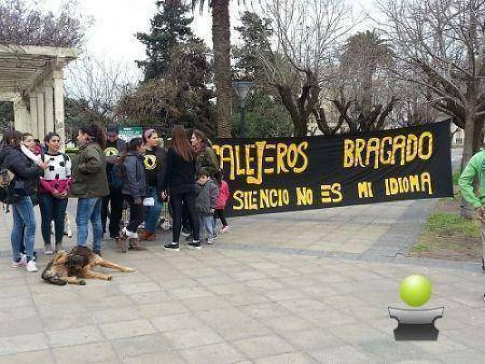 CALLEJEROS BRAGADO MANIFESTO RECLAMANDO POR LA INOCENCIA DE LA BANDA