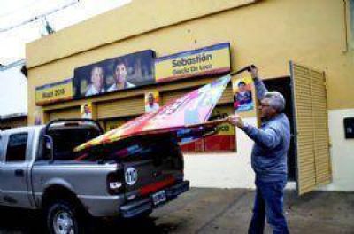 Da�os en los carteles publicitarios del PRO